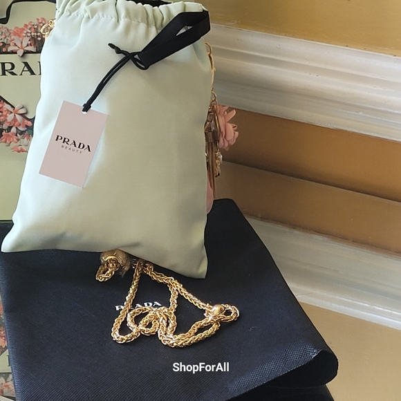 Prada draw string pouch - Picture 8 of 14